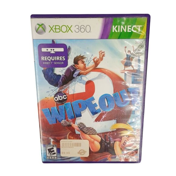 ABC‎ Wipeout 2 Xbox 360 Kinect Game - Picture 1 of 5